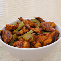 "Chilly Chicken - 1 plate - Click here to View more details about this Product
